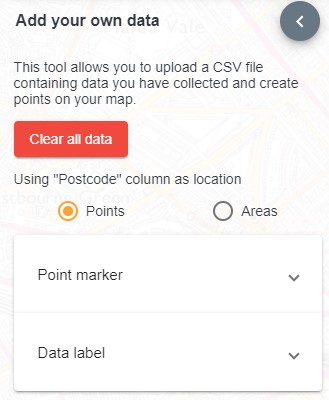 Image of Add measurement tool, highlighted