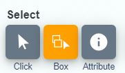 Image of Select features by box button